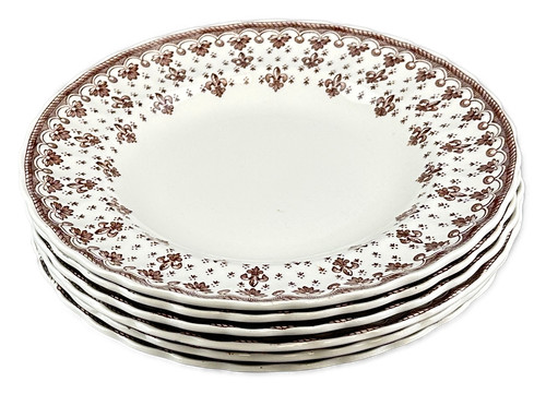 Spode fleur lys - brown, salad
