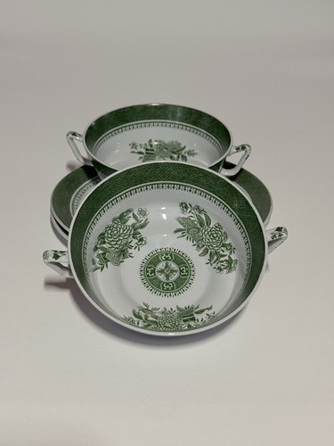 Spode fitzhugh green - fitzhugh, cream