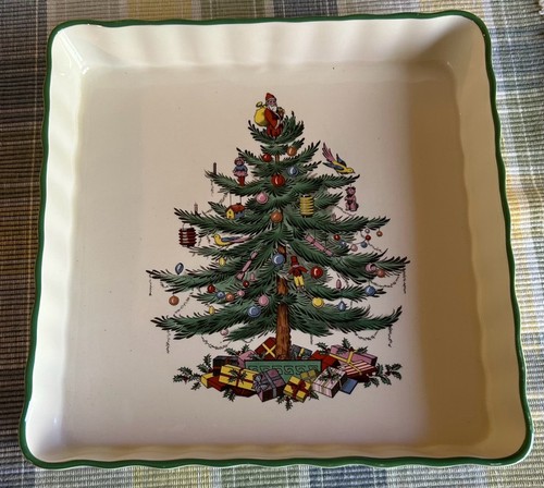Vintage spode christmas tree - vintage, 5