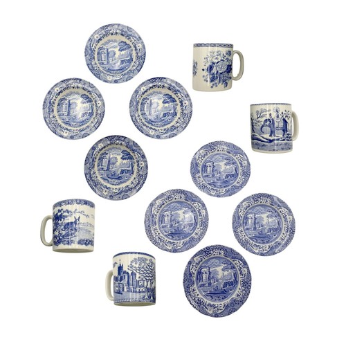 Spode blue room 12pc - blue,