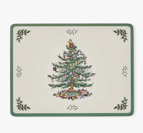 Spode set christmas - spode, tree