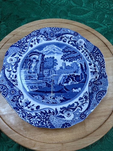 Spode italian blue - blue, white