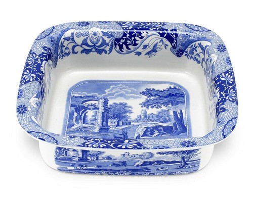 Spode blue italian square - italian,