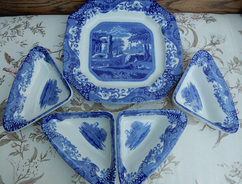 Rare spode hors oeuvre - ex,