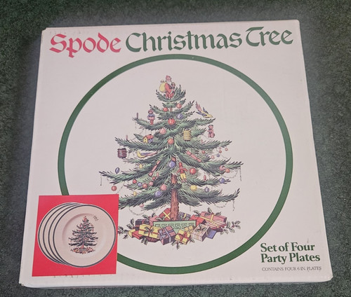 Spode christmas tree set - tree, 4
