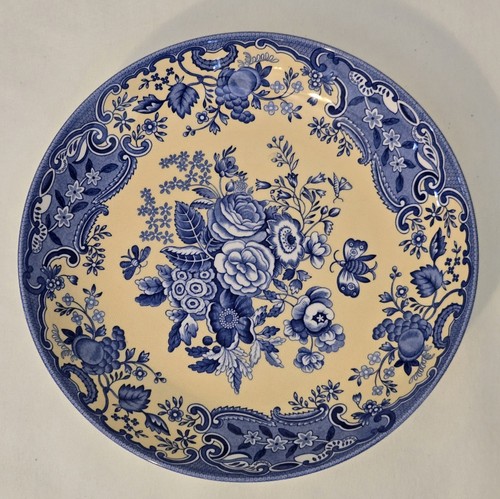 Vtg spode blue room - blue, garden