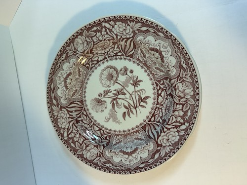Spode floral salad plate - floral,