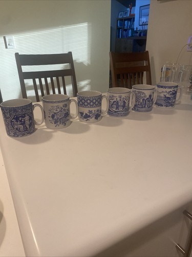 Set six spode blue room - of,