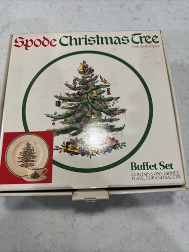 Spode christmas tree - tree, buffet
