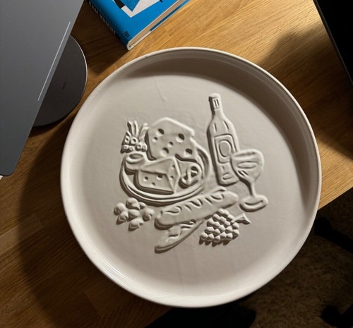 Vintage ceramic cheese - 12",